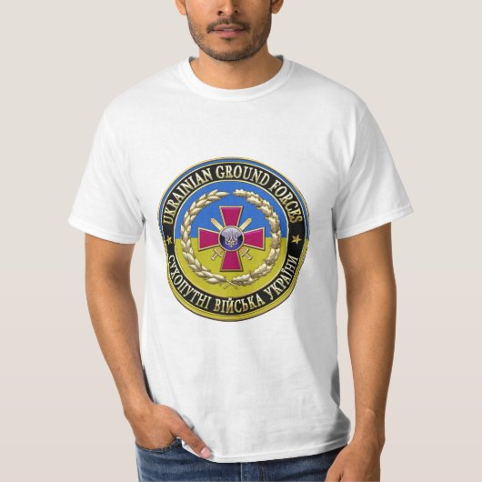 T-shirt [700] Forces de terre ukrainiennes [Edition (Devant)