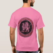 T-shirt [700] Griffin d'argent sacré (Dos)