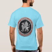 T-shirt [700] Griffin d'argent sacré (Dos)