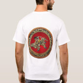 T-shirt [700] Hokusai - Shoki Riding Shishi Lion (Dos)