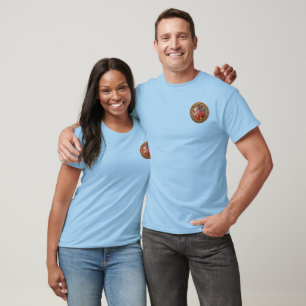 T-shirt [700] Trésors celtiques - Trois Chiens sur l'or