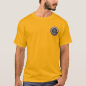 T-shirt [700] Vegvisir - Viking Silver Magic Runic Compass (Devant)