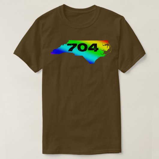 T-shirt 704 Arc-en-ciel (Design devant)