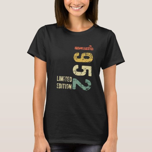 T-shirt 70 ans 1952 Retro 70e anniversaire (Devant)
