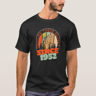 T-shirt 70 ans d'aller là lentement depuis 1952 70e Birt