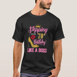 T-shirt 70 Ans Passant à 70ème Anniversaire Comme Un B
