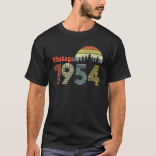 T-shirt 70 ans Vintage 1954 Limited Edition 70e