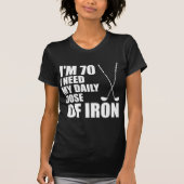 T-shirt 70 Dose Quotidienne De Fer (Devant)