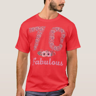 T-shirt 70 & Fabuleux 70 ans 70e anniversaire Gentle St.