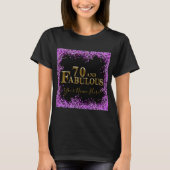 T-shirt 70e anniversaire (Devant)