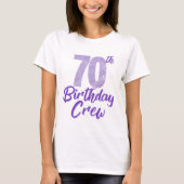 T-shirt 70e anniversaire de l'équipage Chapitre 70 Parties (Devant)