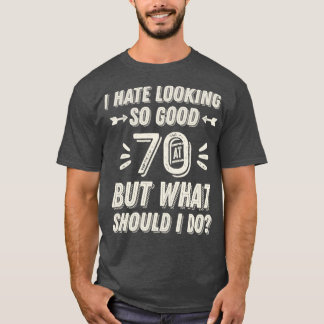 T-shirt 70e anniversaire du Mariage pour lui Son 70e anniv