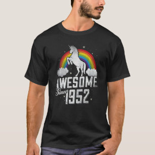 T-shirt 70e anniversaire Unicorne Vintage les années 70 80