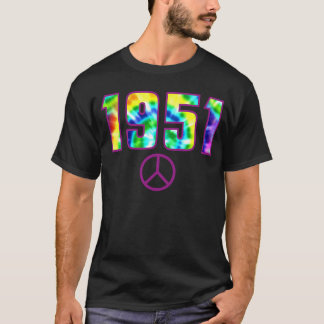 T-shirt 70e anniversaire Vintage 1951 les années 50 Years