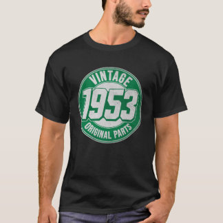 T-shirt 70E Anniversaire Vintage 1953 Parties originales -