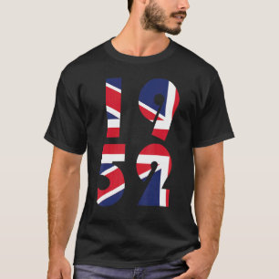 T-shirt 70e jubilé de platine de la reine Union Jack en 19