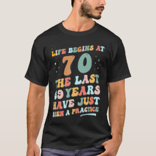 T-shirt 70ème anniversaire Homme Femme 2023 Super Life com
