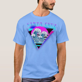 T-shirt 70er 80er in California City Santa Cruz wave 
