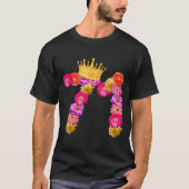 T-shirt 71 ans Anniversaire Femmes Flower Crown My 71 (Devant)