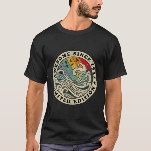 T-shirt 71 Magnifique Depuis 1952 71E (Devant)