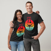 T-shirt 71e Anniversaire I Télécommande Rétro Drones Avec  (Unisexe)
