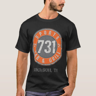 T-shirt 731 chemises de bar et grill de sports