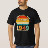 T-shirt 73 ans Awesome depuis 1949 73e anniversaire Cadeau (Devant)