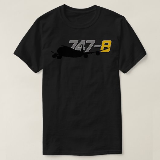 T-shirt 747 8 Jumbo Jet (Design devant)