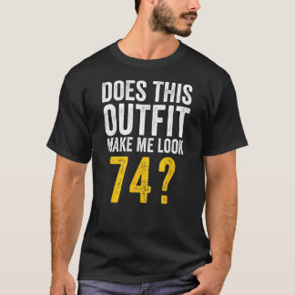 T-shirt 74 Idée Anniversaire 74 Ans