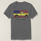 T-shirt 74 Jaune (Design devant)