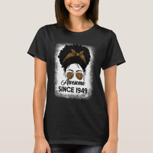 T-shirt 74e Chemises D'Anniversaire Pour Femmes, Magnifiqu