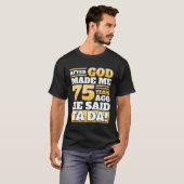 T-shirt 75E 75 Ans (Devant entier)