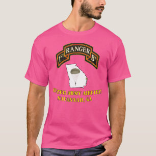 T-shirt 75E Aéroport De L'Armée De Rangers-Hunter 1Er Rang