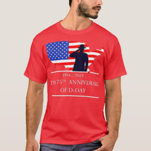 T-shirt 75th D Day Anniversary 1944  2019 Specials Anniver