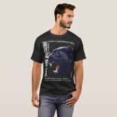 T-shirt 761e Bataillon de chars Authentic Black Panthers (Devant entier)