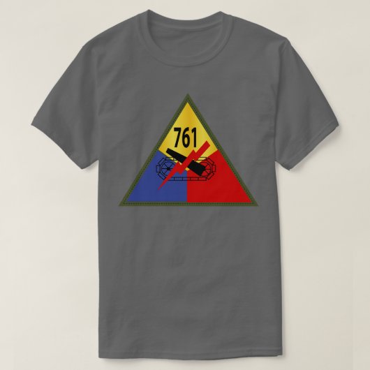 T-shirt 761e Bataillon de chars SSI (Design devant)