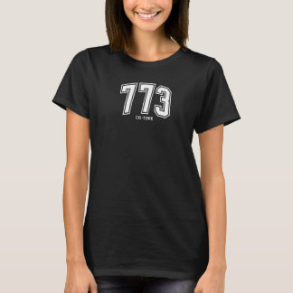 T-shirt 773 Chi Town Chicago IL Classic Athletic 1
