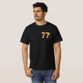 T-shirt 77 Ans Soixante-Dix-Sept (Devant entier)