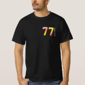 T-shirt 77 Ans Soixante-Dix-Sept (Devant)