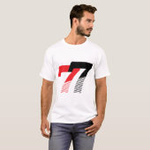 T-shirt 77 Conception de Sport Moderne (Devant entier)