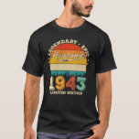 T-shirt 78 ans Awesome depuis 1944 78e anniversaire Cadeau<br><div class="desc">Design Anniversaire Pour toute personne qui a de l'horoscope dire difficile & têtu Mais tout à fait digne.Portez-le avec fierté au travail,  gym scolaire parfait pour s'accoupler avec des shorts,  des leggings ou des jeans pour un look décontracté et tendance</div>