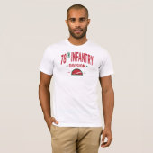T-shirt 78e division d'infanterie "Division de la foudre" (Devant entier)