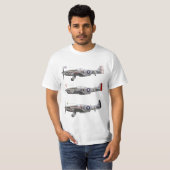 T-Shirt 78th Fighter Group P-51 Mustang (Devant entier)