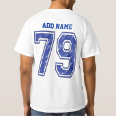 T-shirt 79 coutume Jersey (Dos)