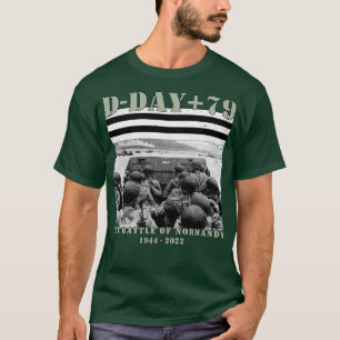 T-shirt 79e anniversaire 2ÈME GUERRE MONDIALE D Day Alliés