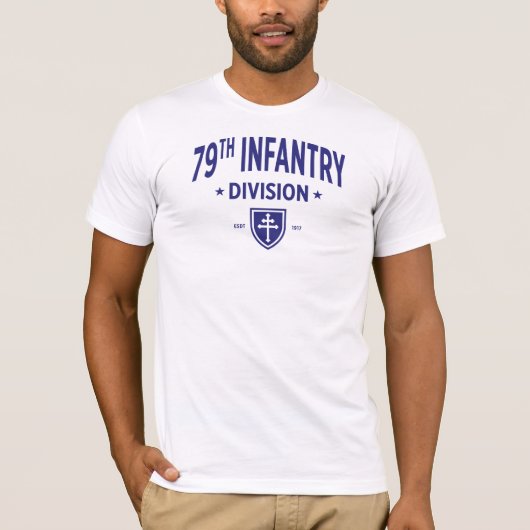 T-shirt 79e division d'infanterie - US Military (Devant)