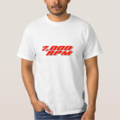 T-shirt 7 000 tr/min (Devant)