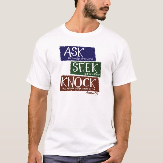 T-shirt 7:7 de Matthew, multicolore (Devant)