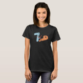 T-shirt 7 a mangé 8 9 Prof de maths (Devant entier)