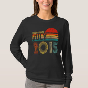 T-shirt 7 Ans Retro Anniversaire Légende depuis Juillet 20